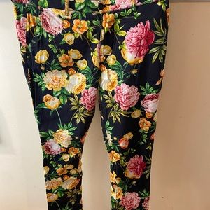 Men’s floral suit pants 34x32